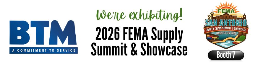 BTM Heads to the FEMA Supply Summit & Showcase