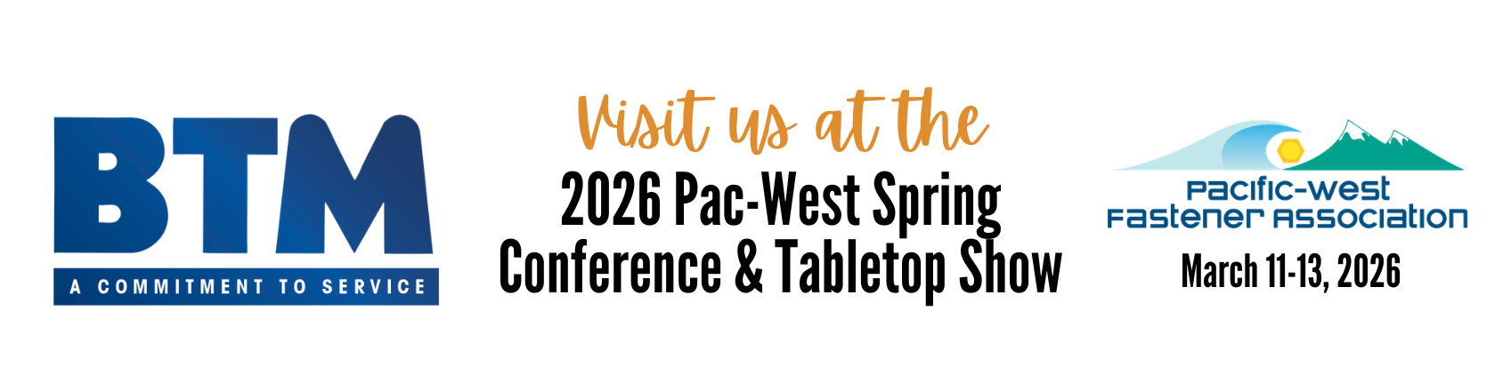 BTM Heads to Pac-West Spring Conference & Tabletop Show