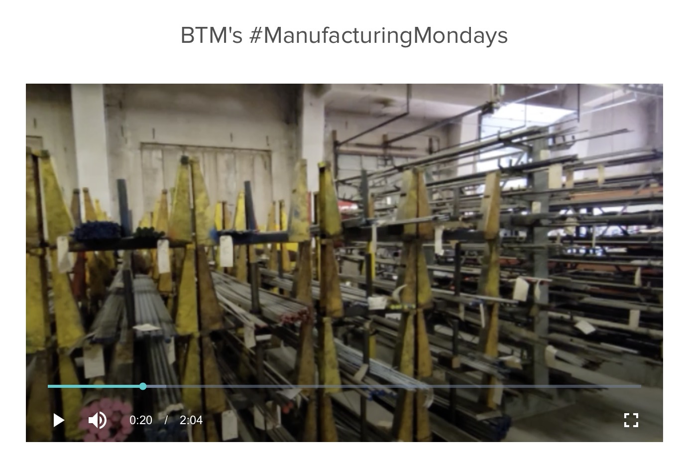 Manufacturing Mondays