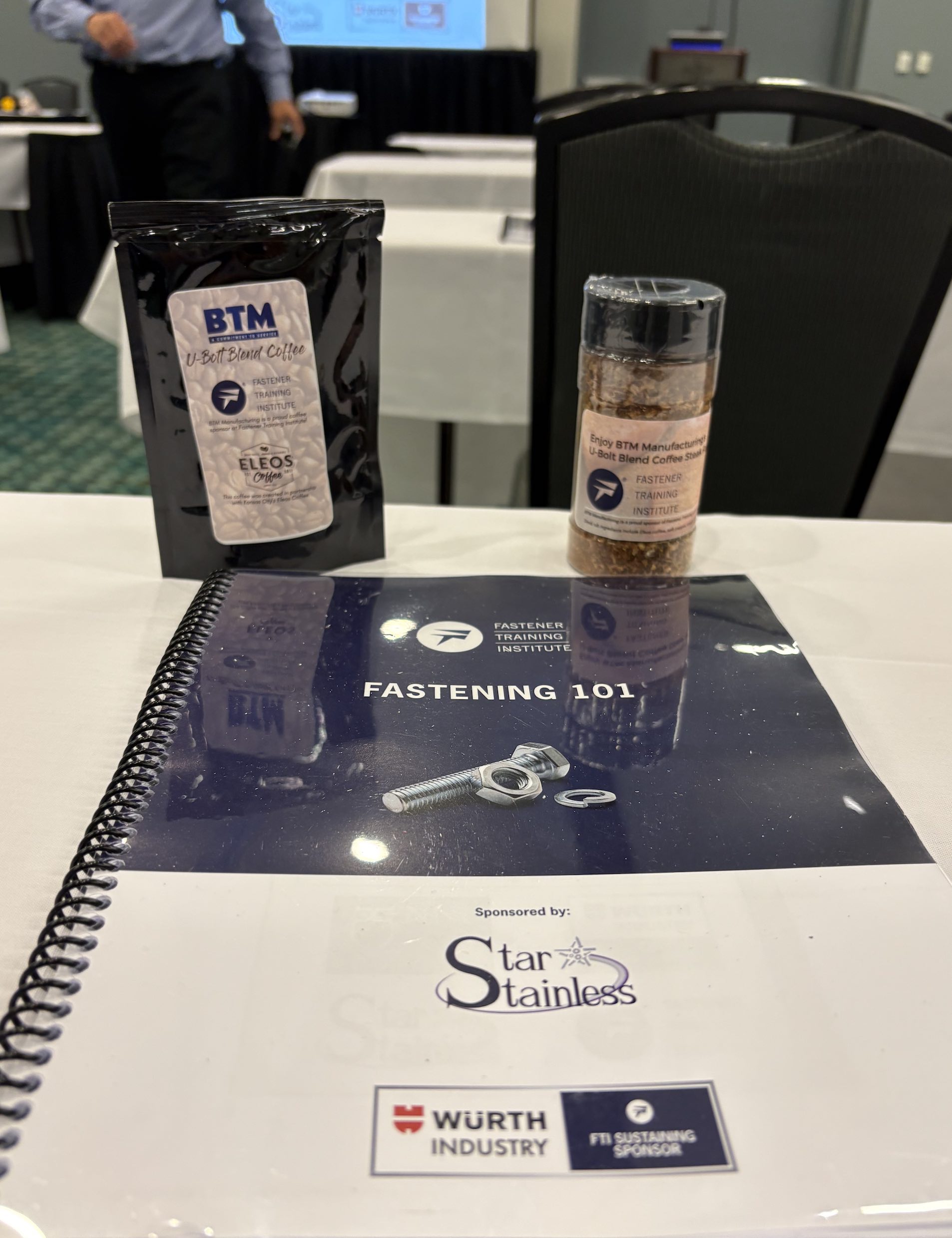 BTM is the official coffee sponsor at FTI!